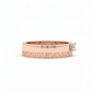 Athenian Grid Ring – 18K Rose Gold Rhodium Plated