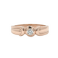 Seren Vault Ring – 18K Rose Gold Rhodium Plated