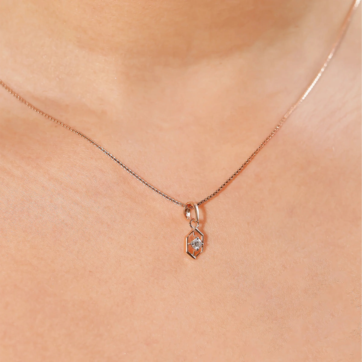 Diamond Hex Rune Eternal Hex Diamond pendant With Chain – SHINE VID DIAMONDS (SVD)