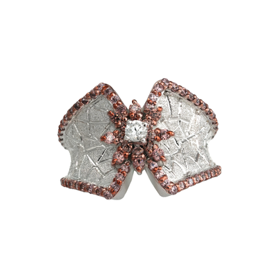 Heritage Mesh Diamond  Ring