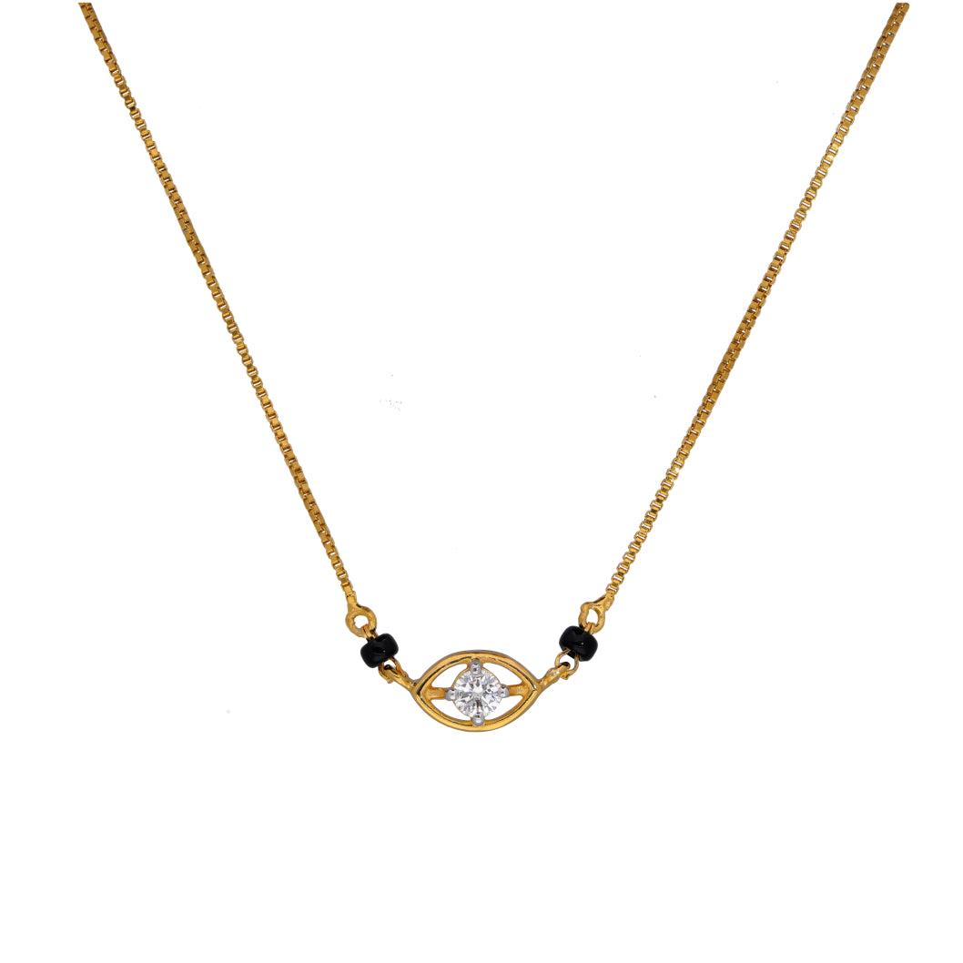 Evil Eye Diamond Mangalsutra