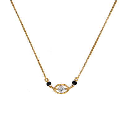 Evil Eye Diamond Mangalsutra