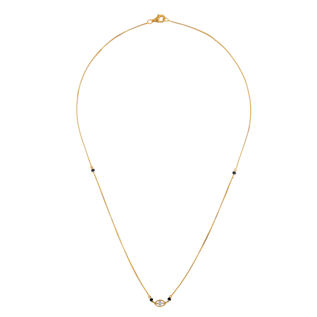 Evil Eye Diamond Mangalsutra