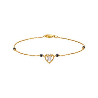 Sacred Bond  Diamond Bracelet Mangalsutra