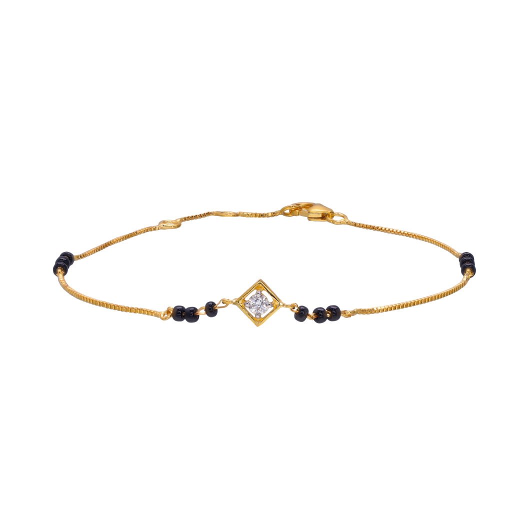 Eternal Knot Diamond Bracelet  Mangalsutra