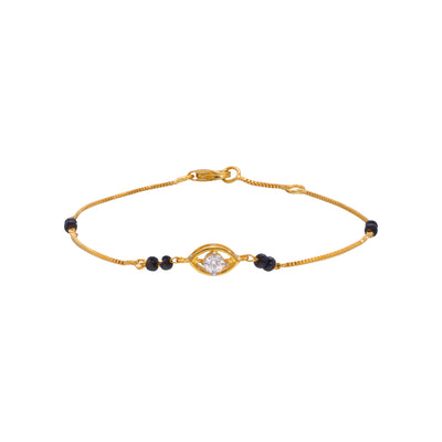 Evil Eye Diamond Bracelet Mangalsutra